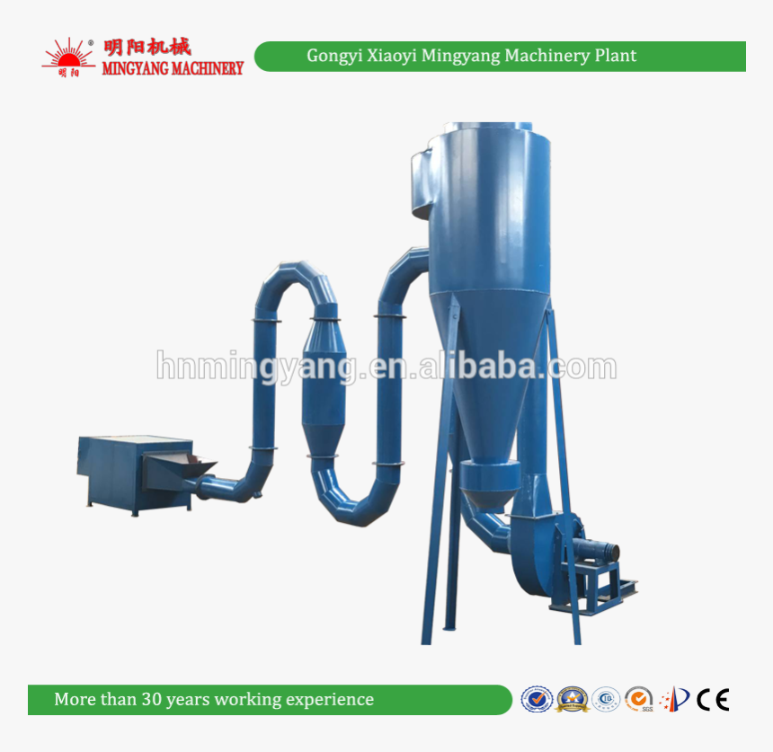 Reduce Sawdust Moisture High Temperature Drying Process - Coconut Husk Chips Machine, HD Png Download