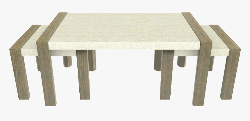 Lyford Nesting Coffee Tables- Driftwood - Coffee Table, HD Png Download
