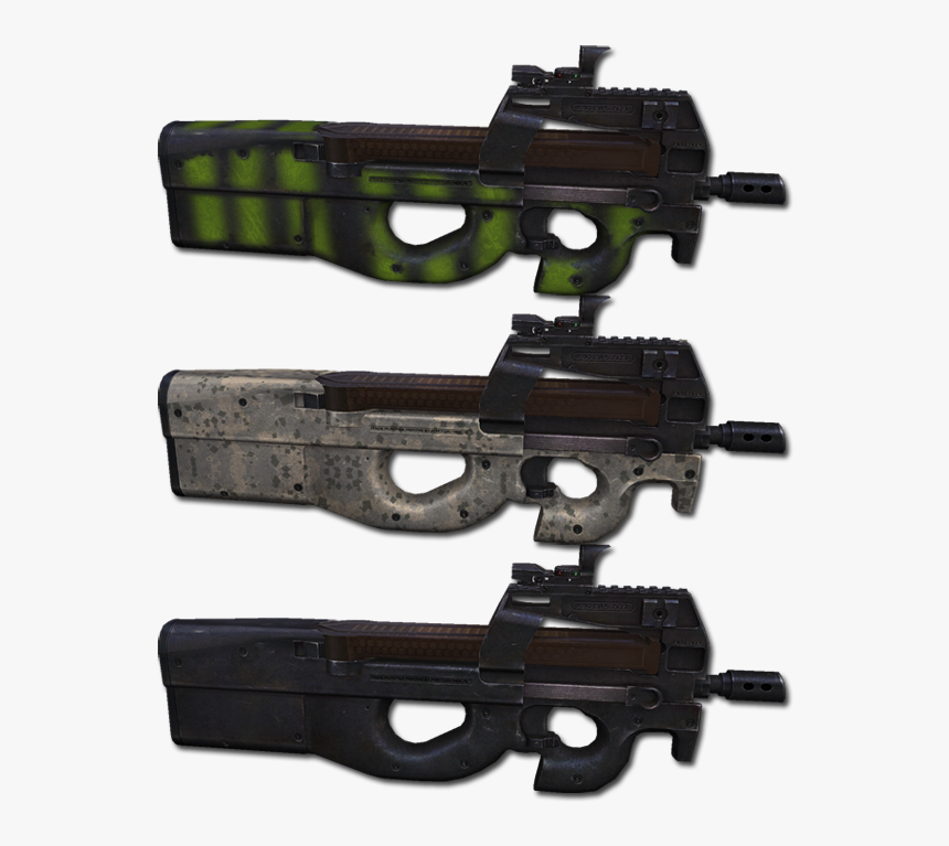 Cso2 Fn P90 - Airsoft Gun, HD Png Download