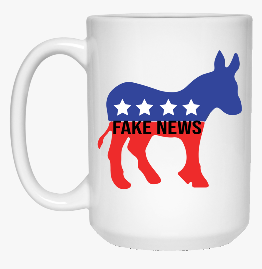 Mug Democrat Fake News - Democratic Party, HD Png Download