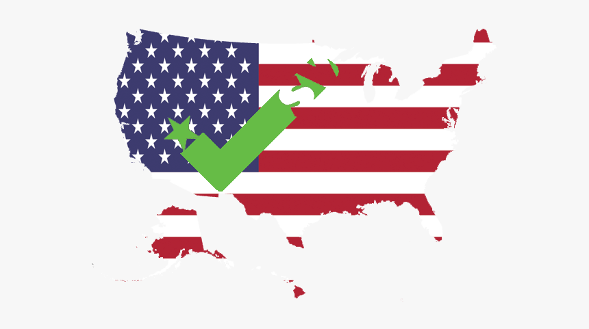 United States Inside Flag, HD Png Download