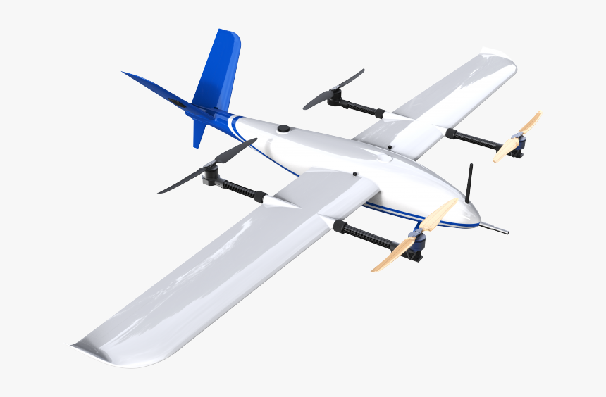 New Tilting Vtol Drone 180mins Endurance 180km Range - Unmanned Aerial Vehicle, HD Png Download