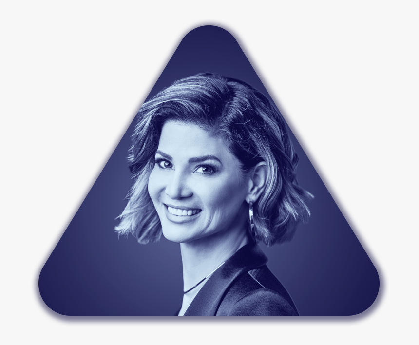 Jenny Dearborn Triangle Image With Shadow - Jenny Dearborn, HD Png Download