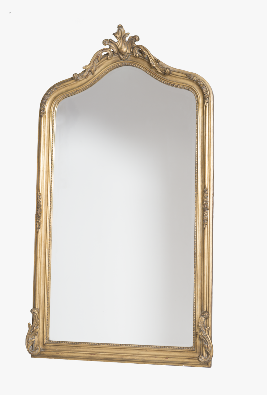 Espejo Giald Dorado - Mirror, HD Png Download