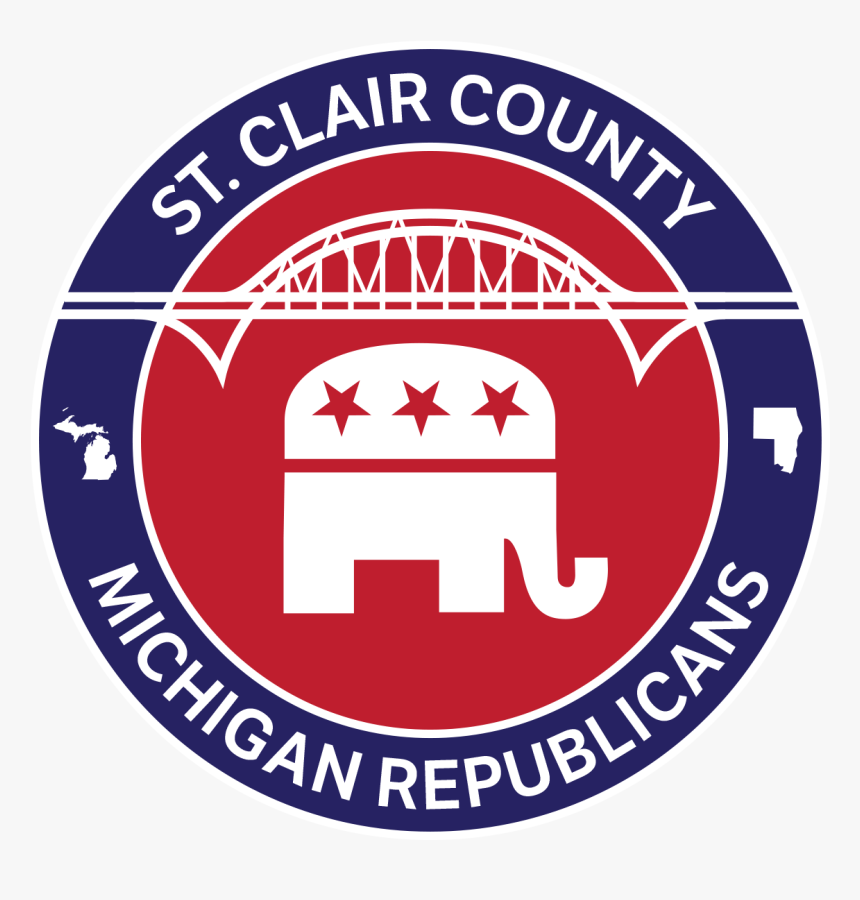 Clair County Michigan Republican Party - Circle, HD Png Download