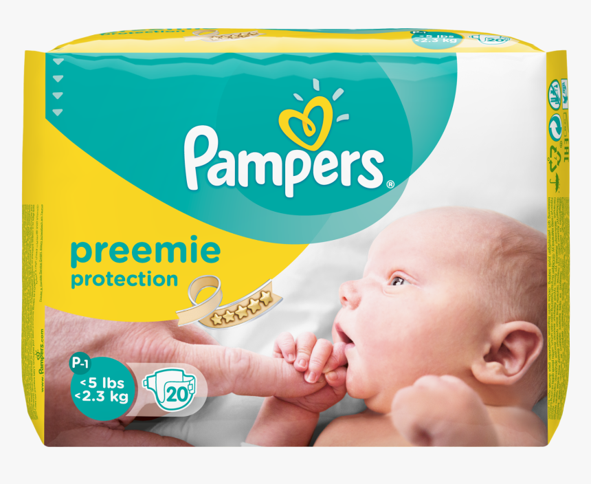 Pampers Preemie Swaddlers, HD Png Download