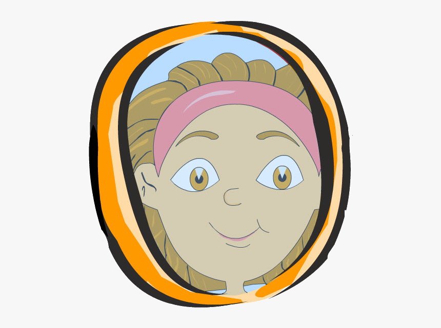 Espejo Reflejo De Caricatura, HD Png Download