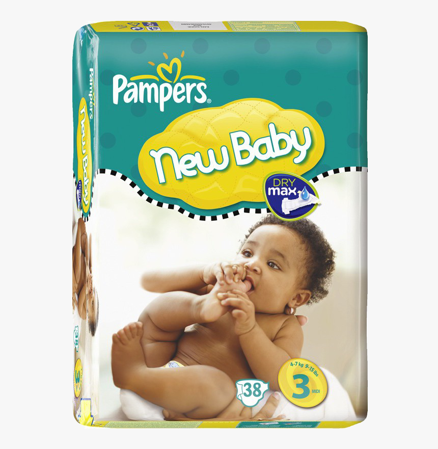 Изображение Pampers New Baby 3midi 4-7kg Caga Arlygy - Pampers, HD Png Download