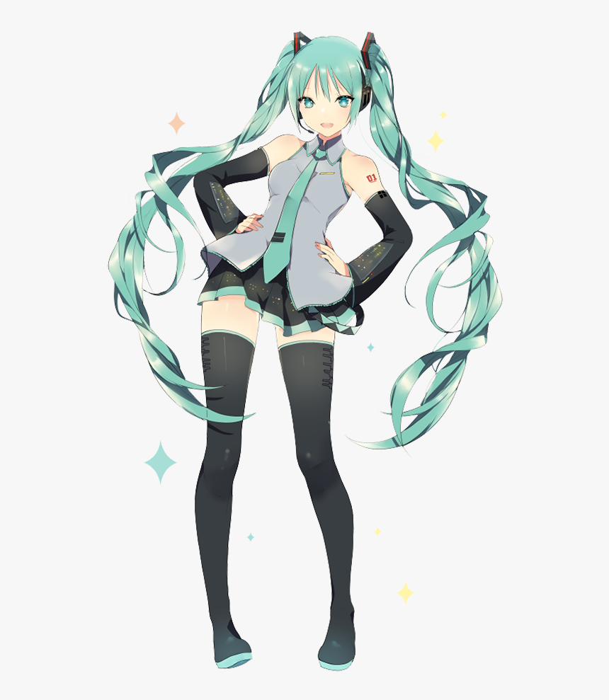 Thumb Image - Hatsune Miku Fanart Cute, HD Png Download