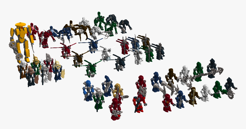 Lego Bionicle Minifigures, HD Png Download