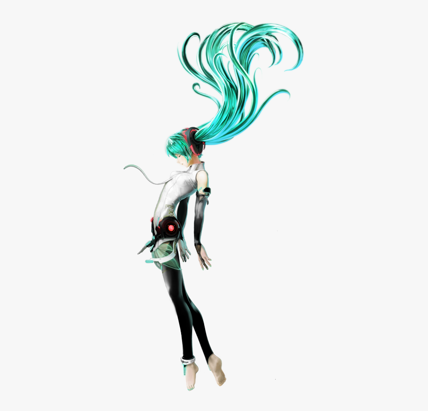 Hatsune Miku And Hatsune Miku Drawn By Asai Masaki - Miku And Miku Append, HD Png Download