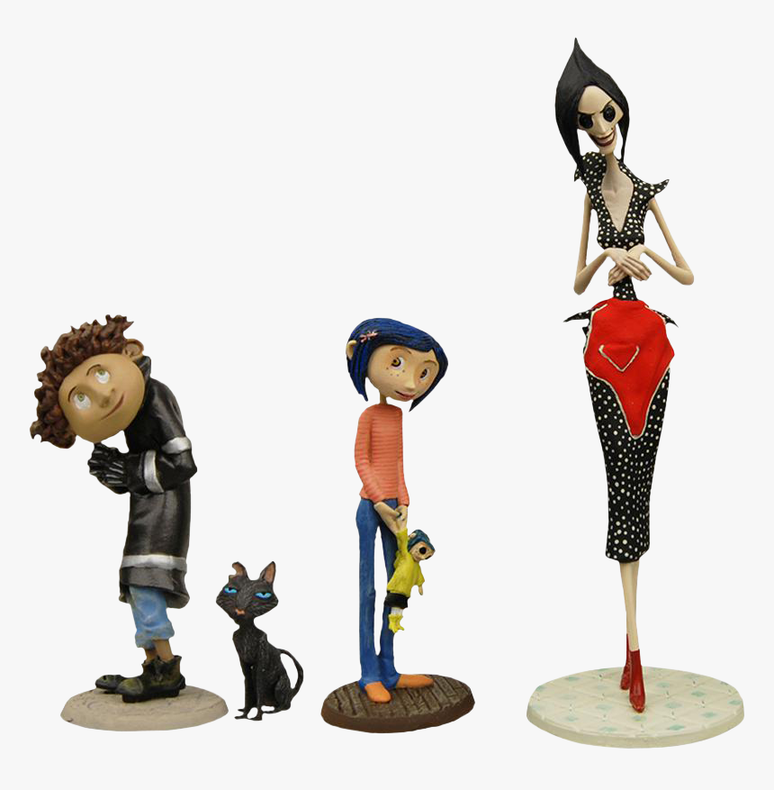 Best Of - Coraline Figures, HD Png Download
