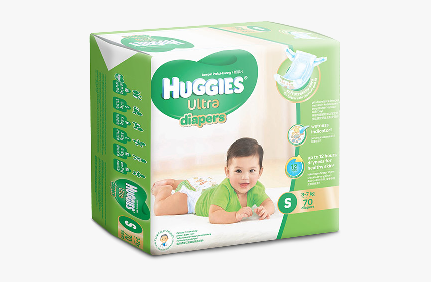 Huggies Ultra - Diapers Price In Pakistan, HD Png Download