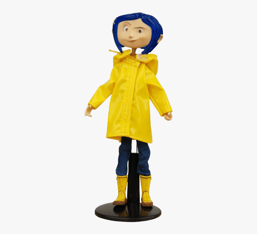 Coraline Raincoat Doll, HD Png Download