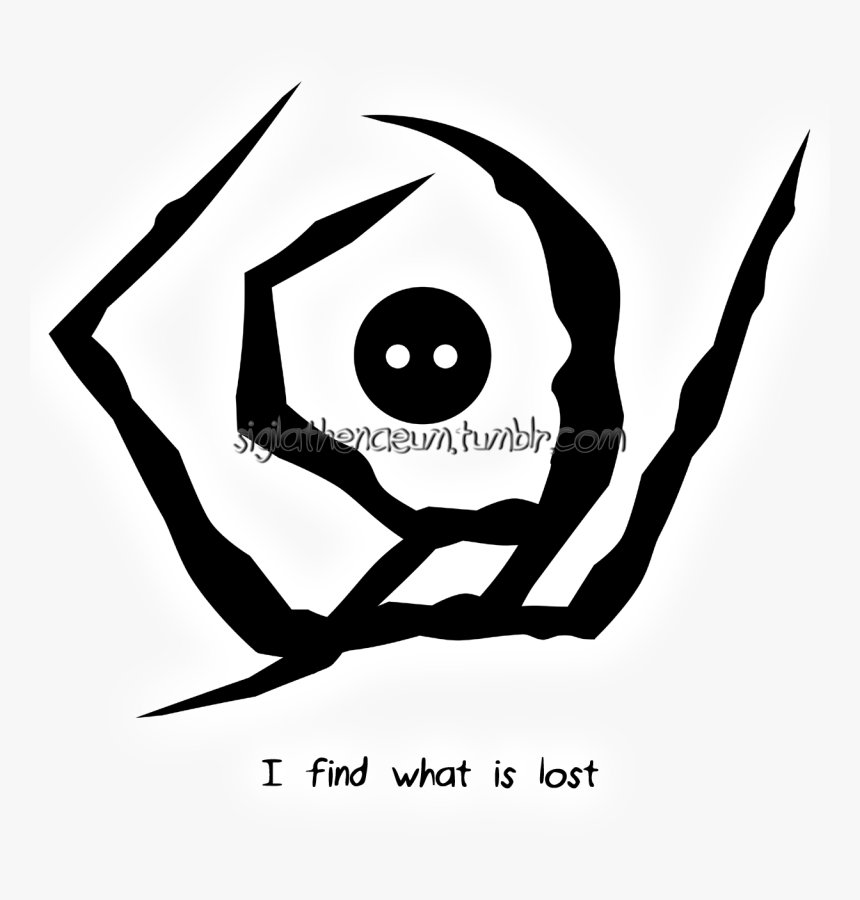 “i Find What Is Lost” Sigil 
sigil Masterlist / Ko-fi - Illustration, HD Png Download
