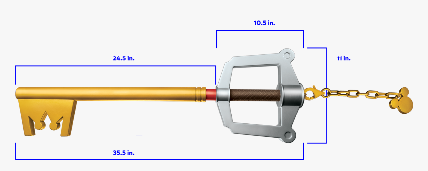 Kingdom Key Dark Side - Kingdom Hearts Kingdom Key, HD Png Download