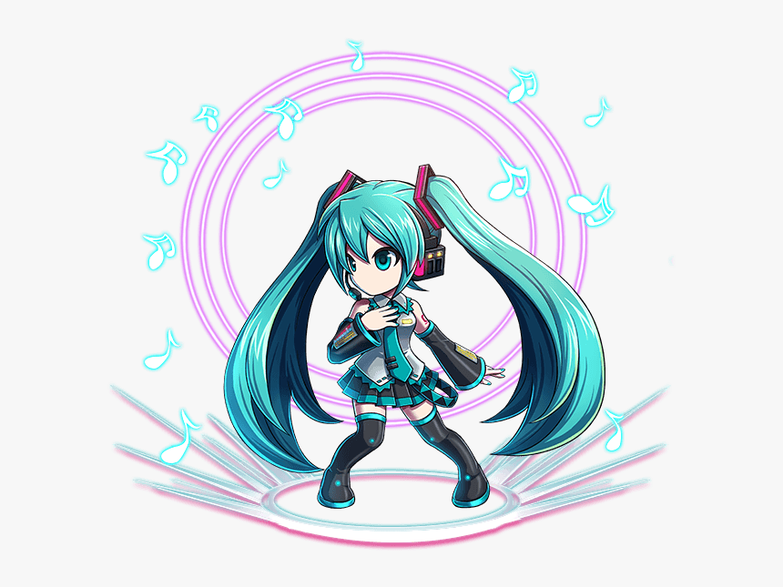 Snow Miku Brave Frontier, HD Png Download