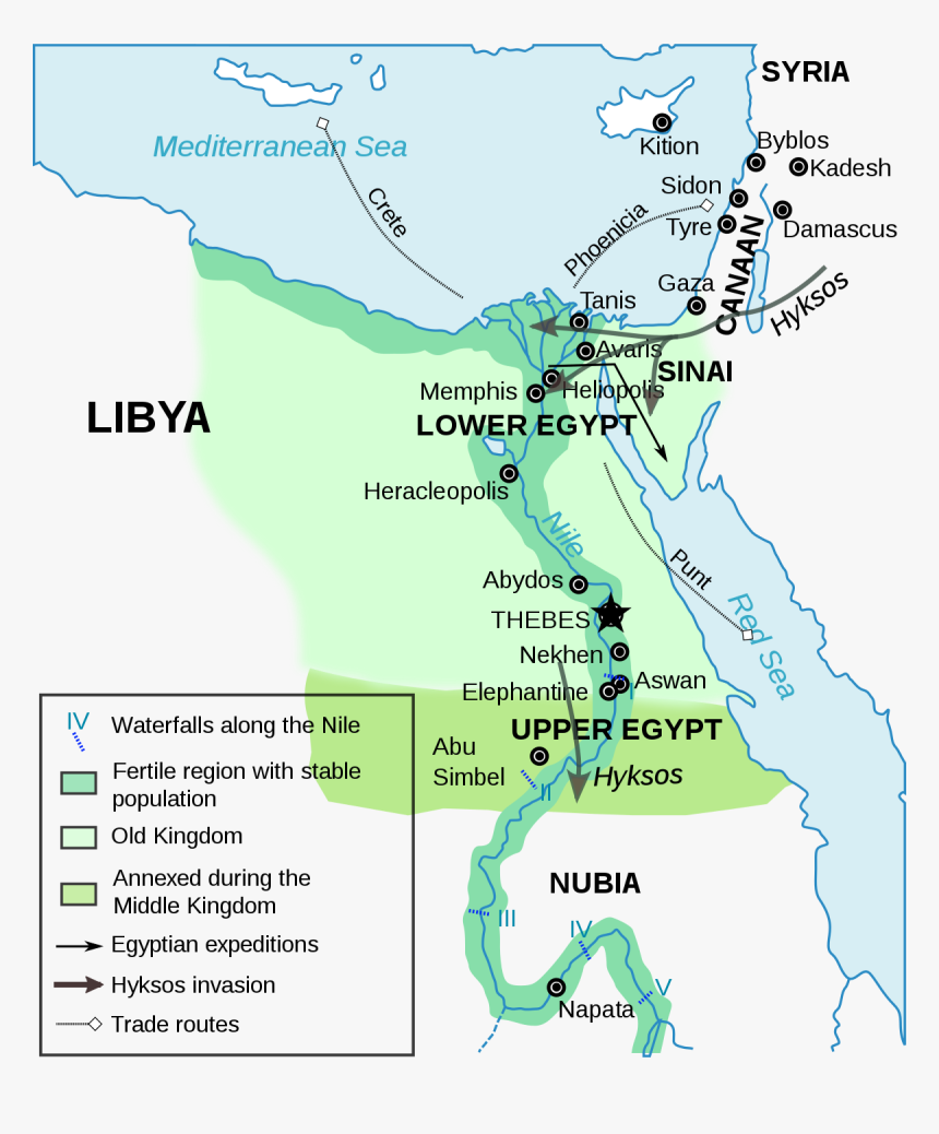 Counties In Ancient Egypt, HD Png Download