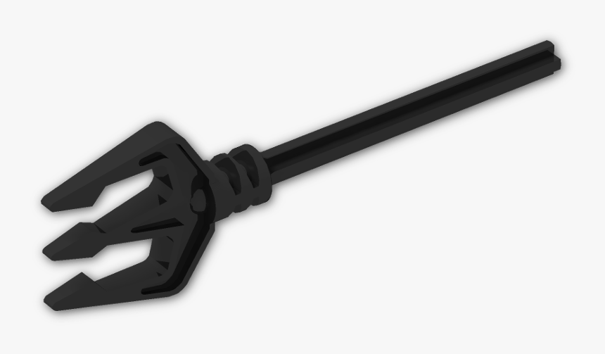 Technic Bionicle Weapon Trident With Axle 6l , Png - Rifle, Transparent Png