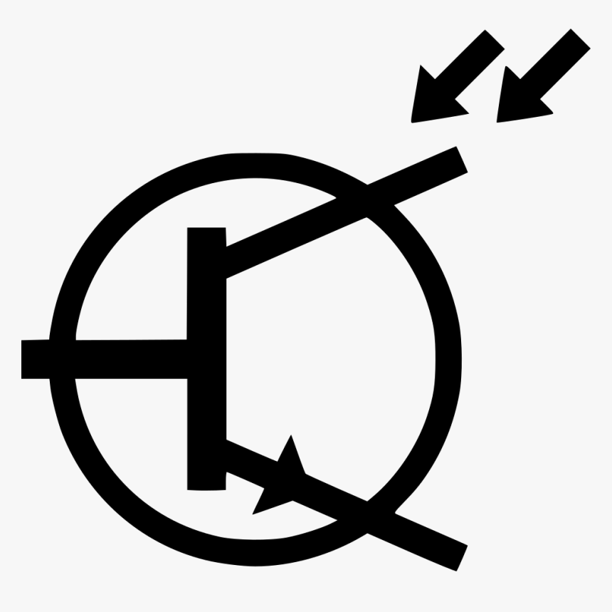 Transistor Npn Bipolar Photosensetive - Transistor Icon, HD Png Download