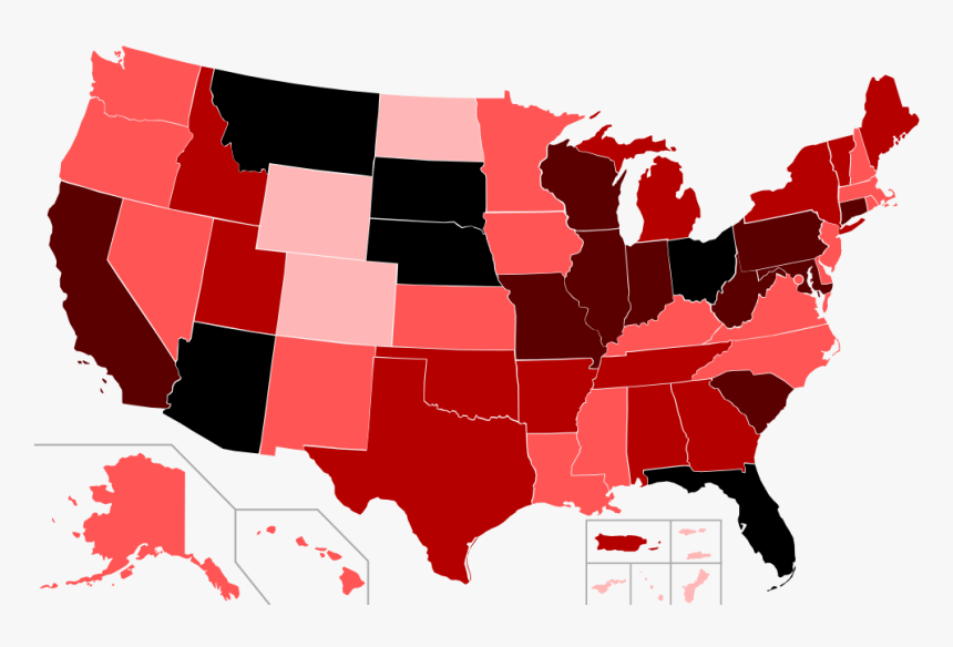 Death Penalty States, HD Png Download