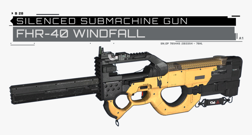 Transparent Infinite Warfare Gun Png - Firearm, Png Download