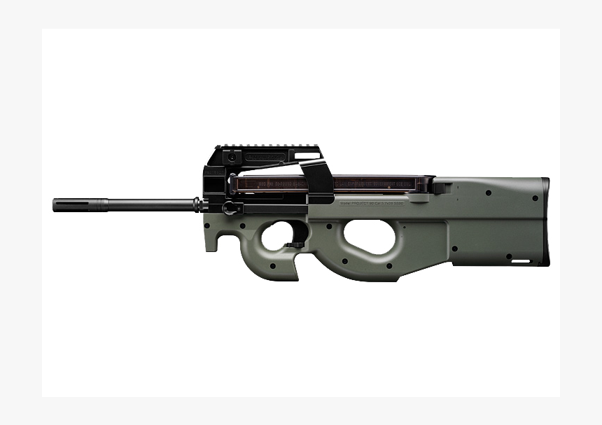 P90 Long Barrel, HD Png Download