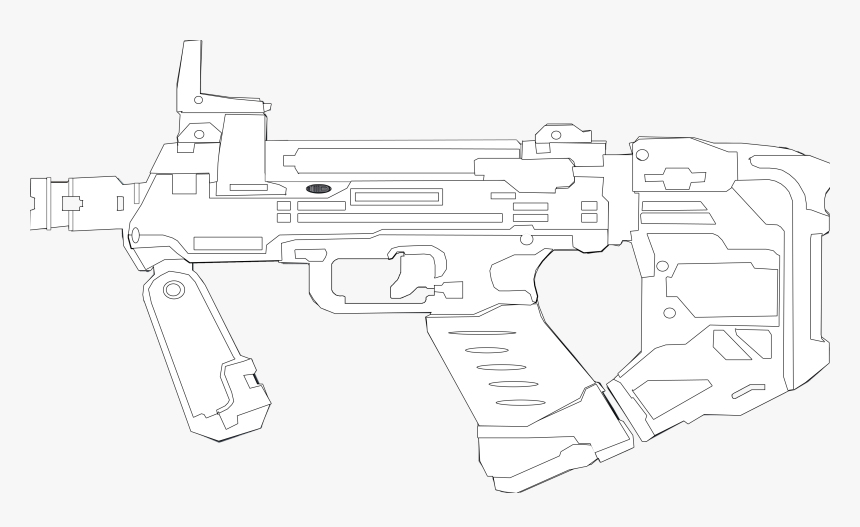 Assault Rifle, HD Png Download