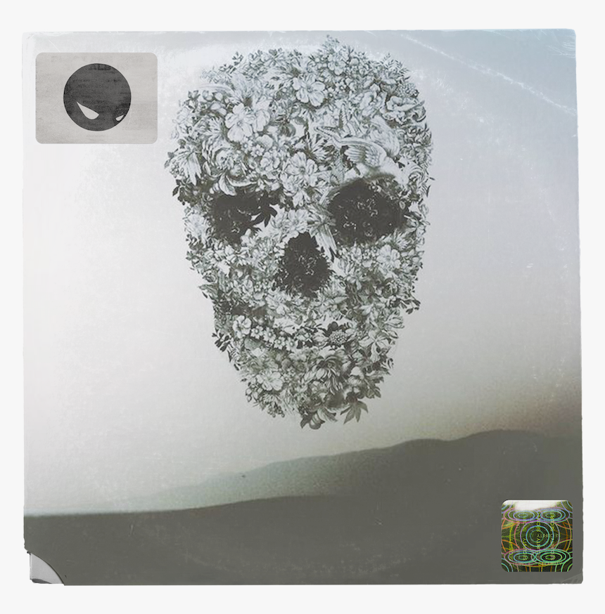 Alexander Mcqueen Flower Skull, HD Png Download