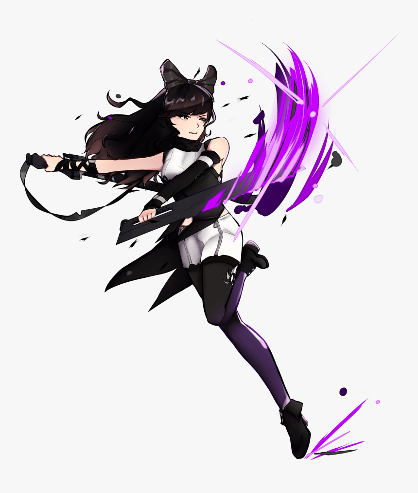 Rwby Blake Sword Beam, HD Png Download