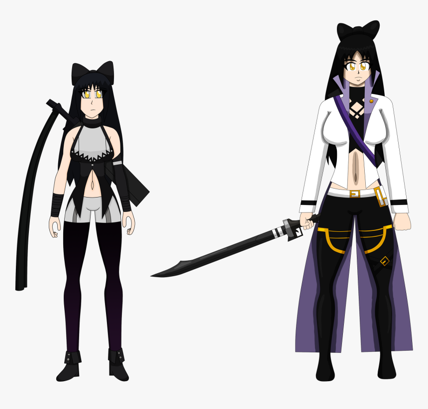 Blake Belladonna - Blake Belladonna Model Timeskip, HD Png Download