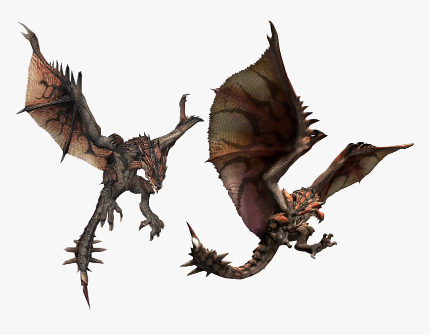 Old Rathalos Vs New Rathalos, HD Png Download