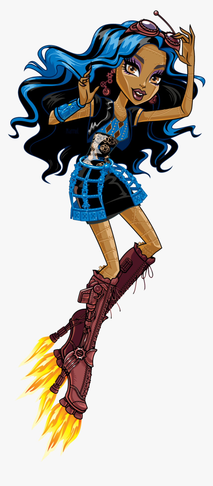 Crest - Monster High Robecca Steam, HD Png Download