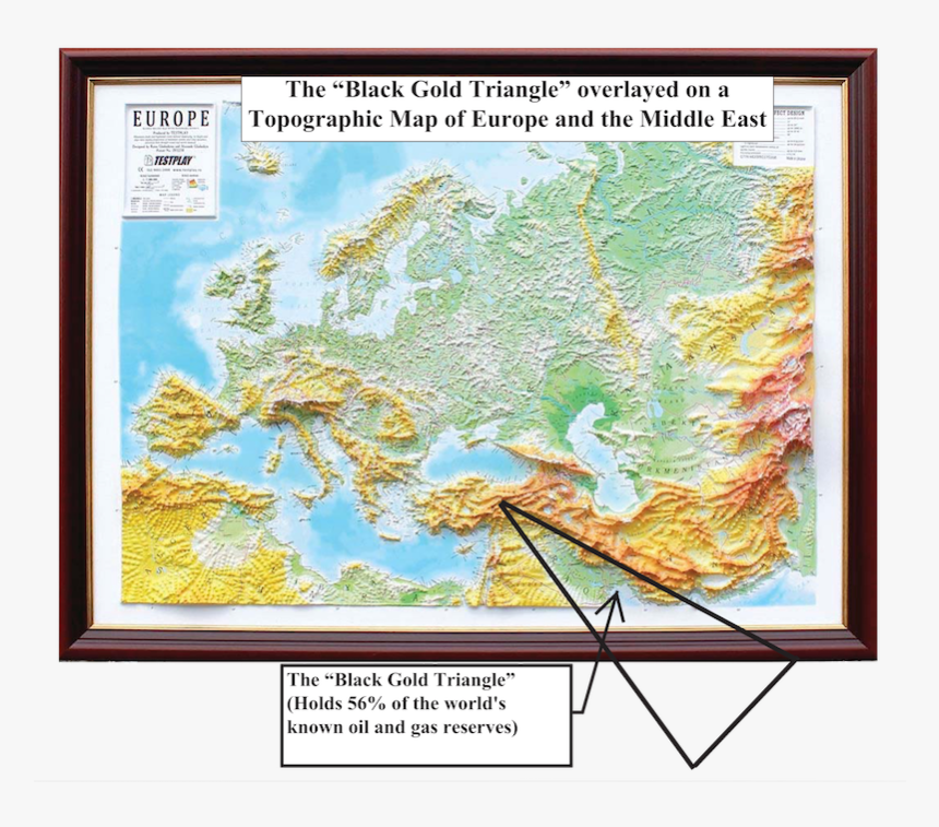 The Free World, Israel And America Will Not See The - Exaggerated Relief Map Russia, HD Png Download