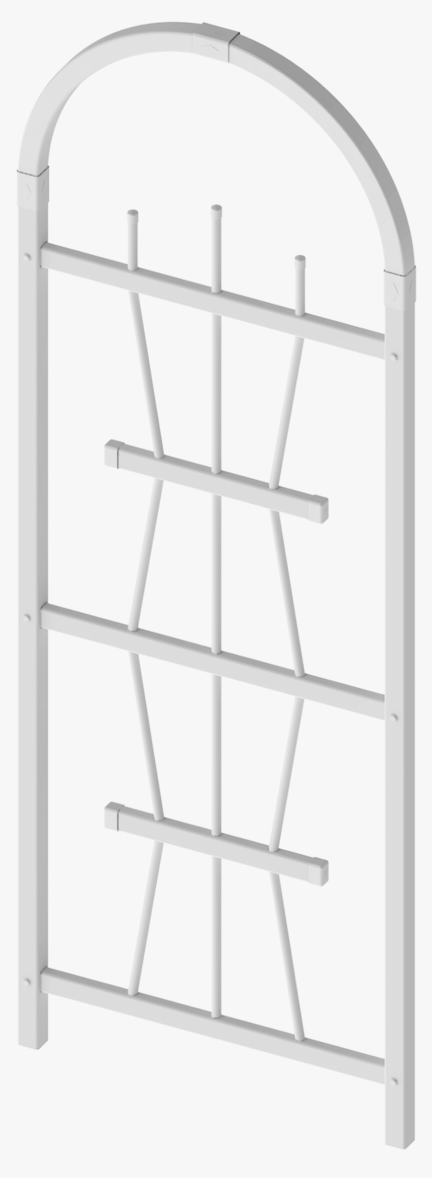 Vinyl Garden Trellises - Arch, HD Png Download