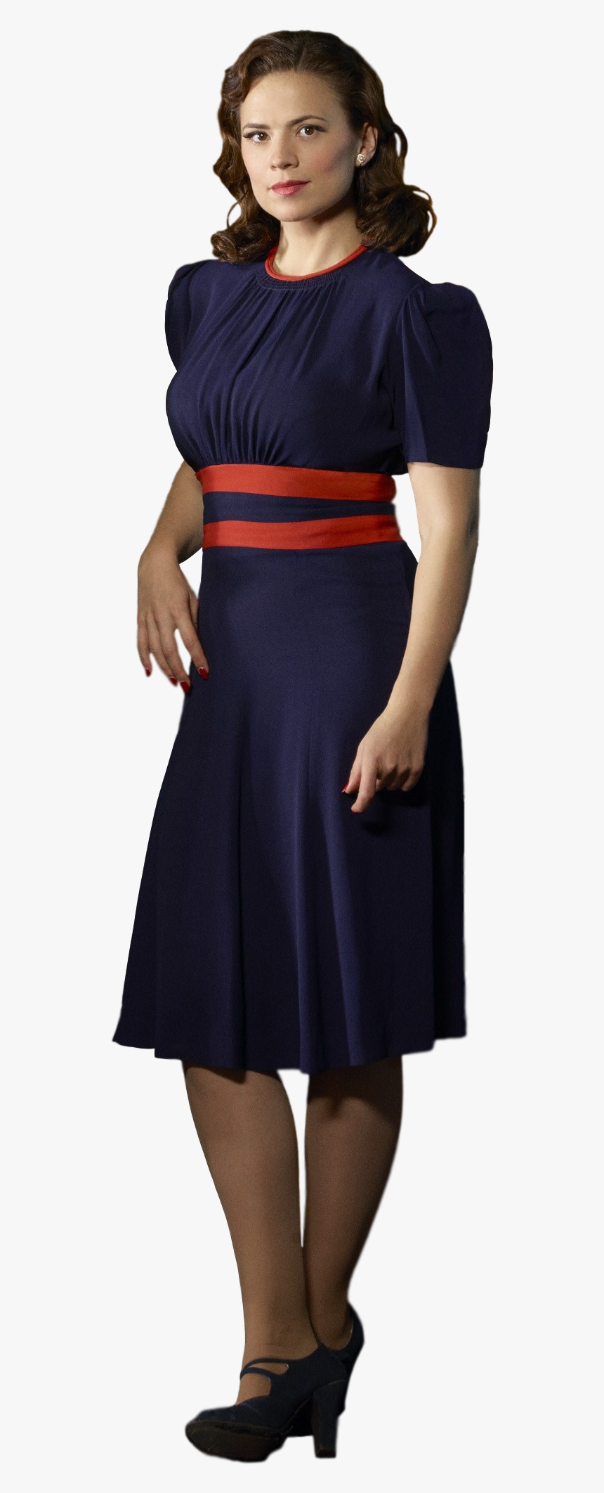 Peggy Carter Mcu Tr - Peggy Carter White Background, HD Png Download