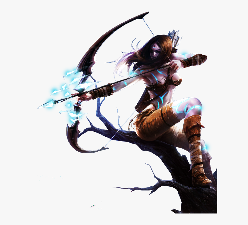 Woad Hunter Ashe Skin - Axl Rosenberg Into The Wild, HD Png Download