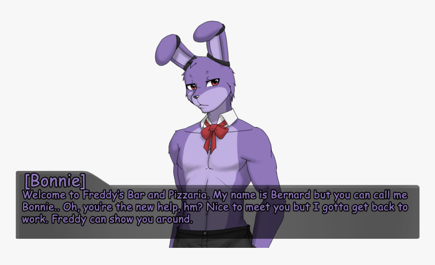 Bonnie] Lcome To Freddy S Bar And Pizzaria, My Name - Part Time At Freddy's, HD Png Download
