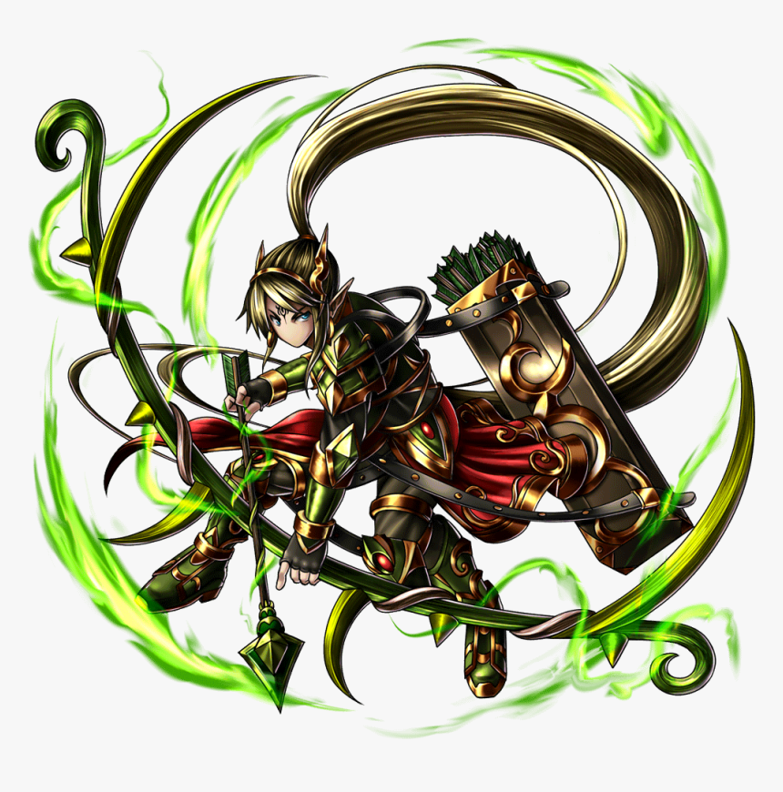 Forest Bow Ashe Toto Full Art - Graphic Design, HD Png Download