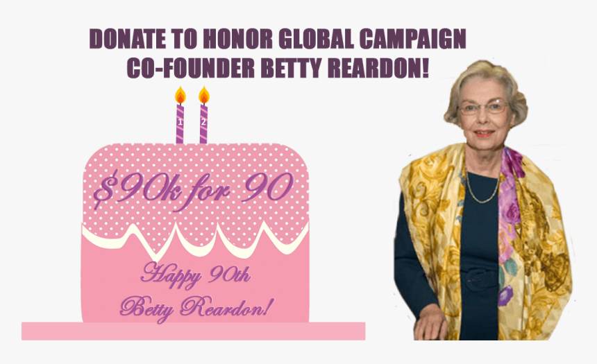 Betty Reardon, HD Png Download