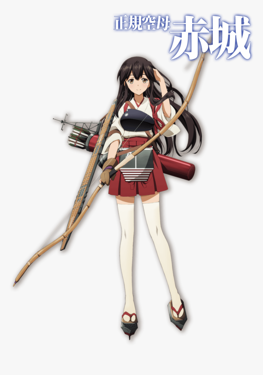 Akagi Aircraft Carrier Anime, HD Png Download