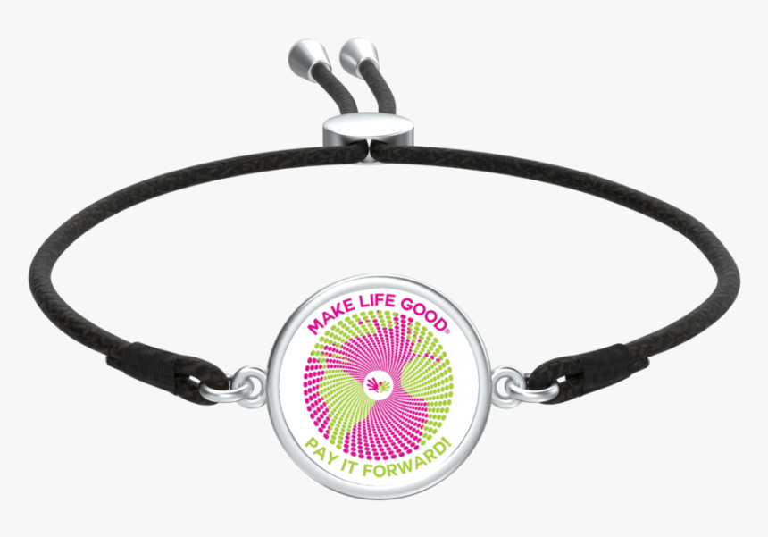 Pay It Forward Ashe Coin Bracelet With Liv Cord - Bracelet, HD Png Download
