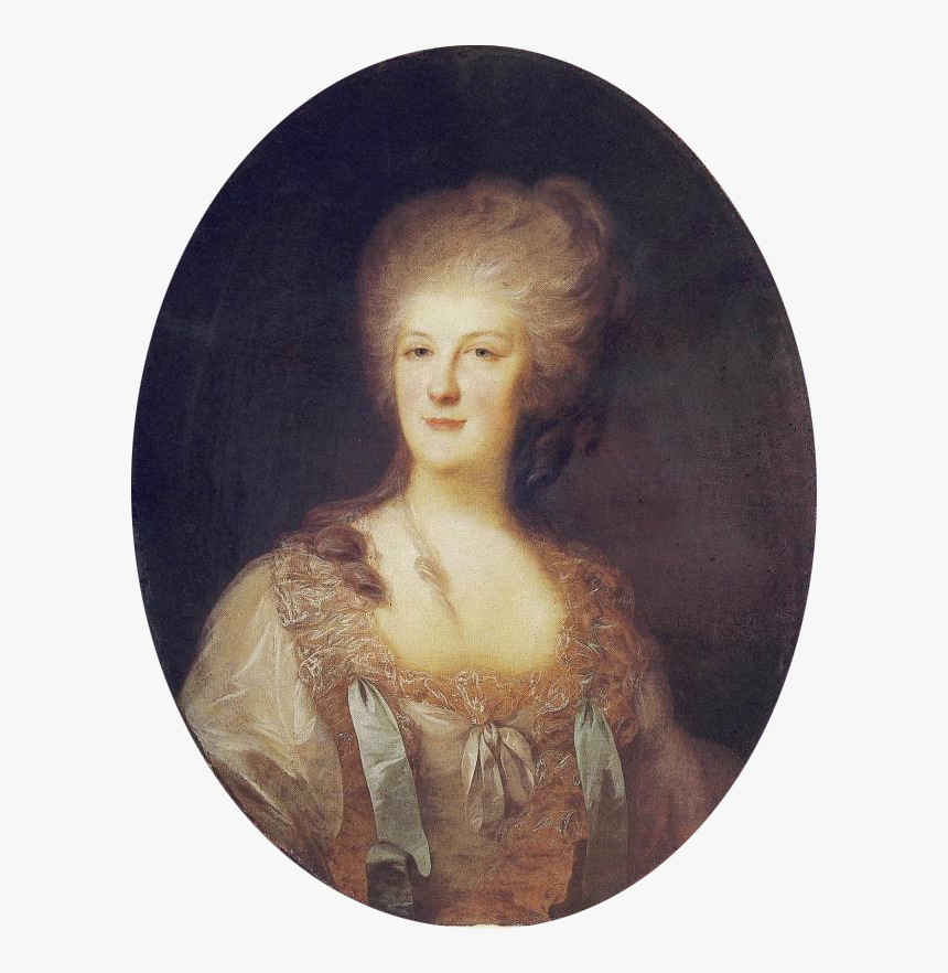 Rokotov Daria Dmitriev Manova - Portret Darii Dmitriew Manowej, HD Png Download