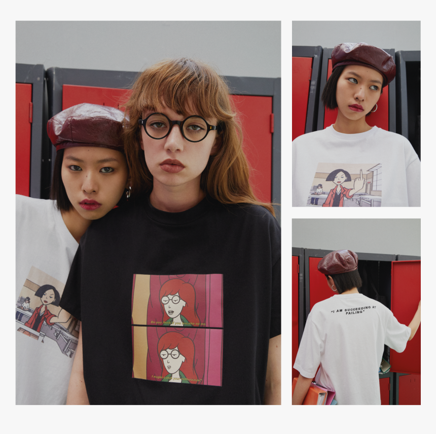 Lazy Oaf X Daria - Daria Morgendorffer T Shirt, HD Png Download
