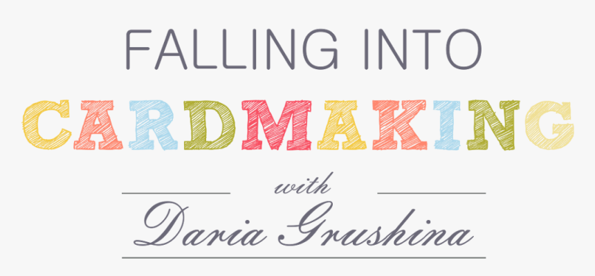 Falling Into Cardmaking - Calligraphy, HD Png Download