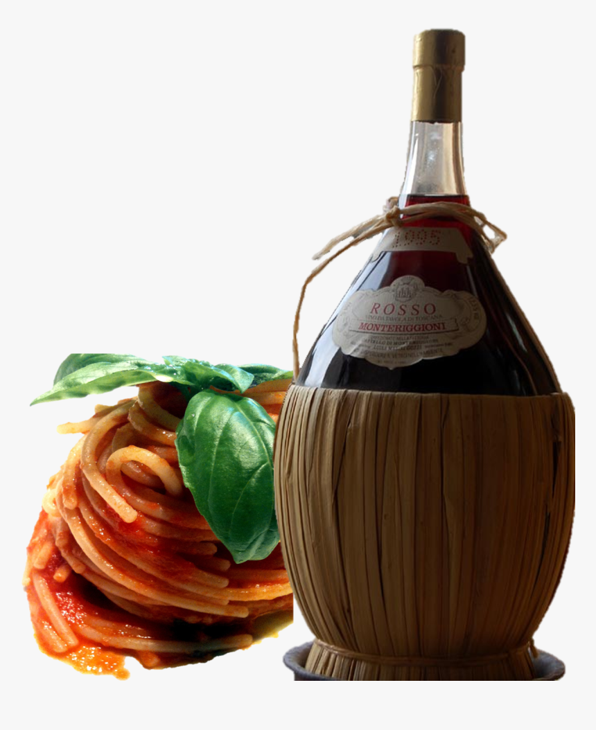 Spaghetti E Vino - Vino E Spaghetti, HD Png Download