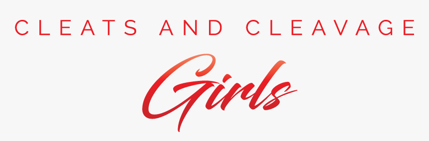 Cleats And Cleavage Girls - Calligraphy, HD Png Download