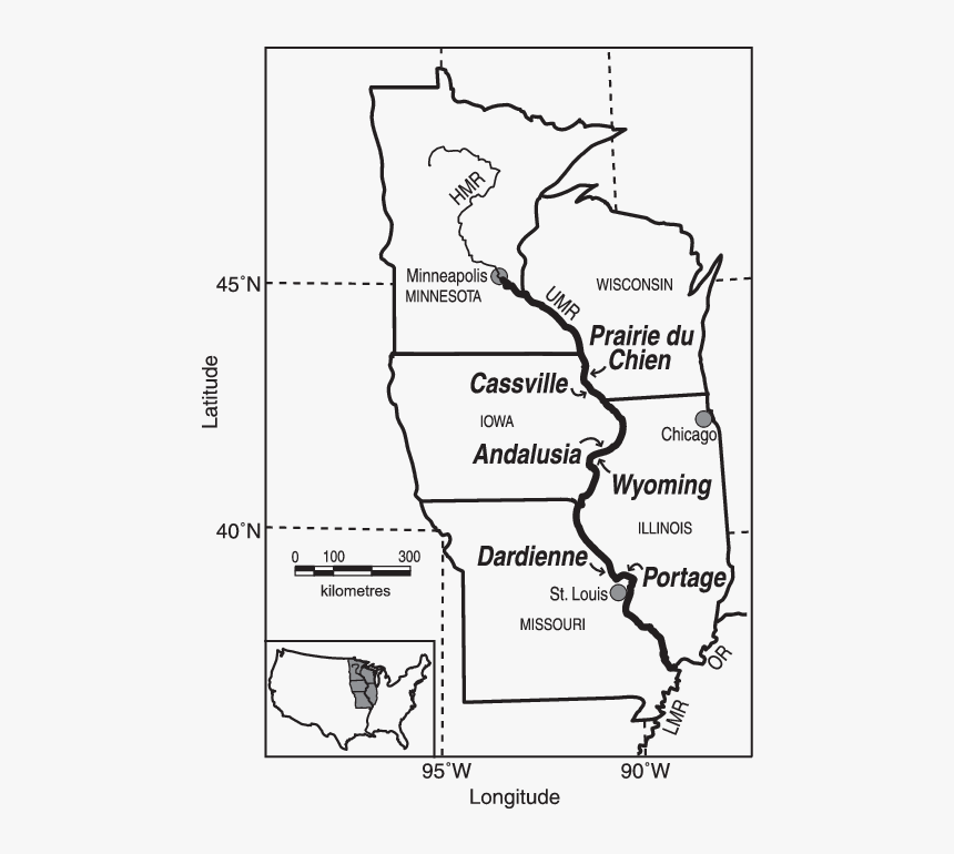 Mississippi River Latitude, HD Png Download