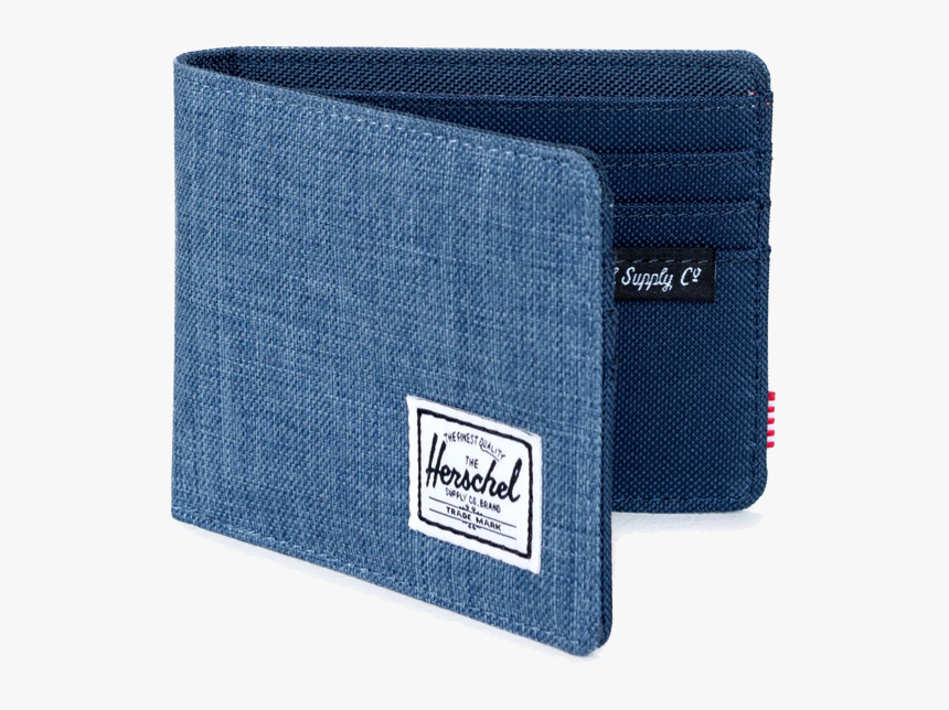 Herschel Roy Wallet Crosshatch Navy - Herschel Wallet Light Blue, HD Png Download