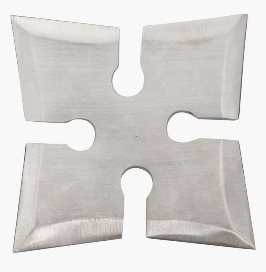 Deadly Assassin Stainless Steel Throwing Star - Wood, HD Png Download